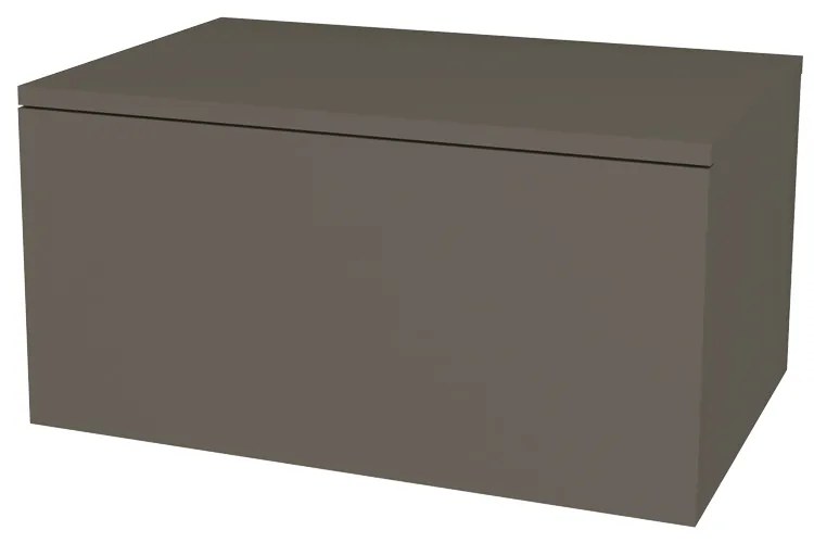 Mereo Ponte, kúpeľňová skrinka 70 cm, Multidecor, Lávovo sivá, MER-CN291LAS1