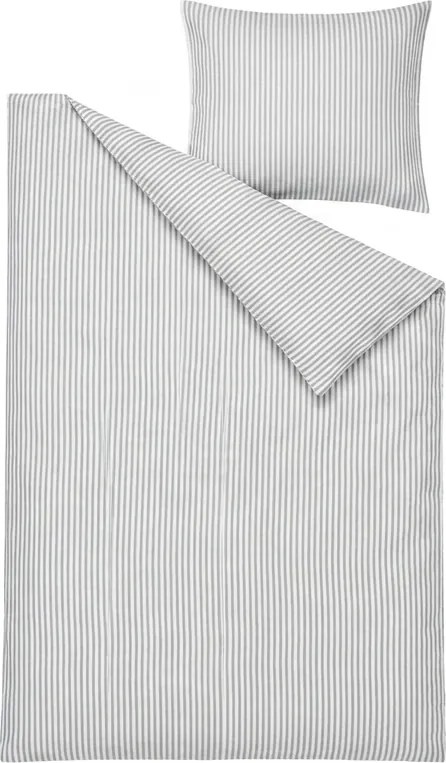 Bavlnené obliečky SOFT STRIPES sivé Rozmer obliečky: 70 x 80 cm | 140 x 200 cm