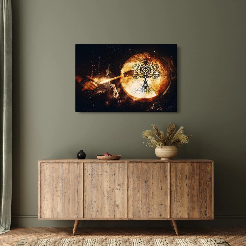 Obraz - Tajomný strom života (90x60 cm)