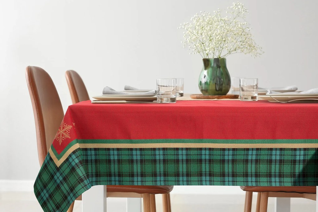 VIANOČNÉ GOBELÍNOVÉ PRESTIERANIE NA STÔL CHERRY 35X45 CM VZOROVANÁ