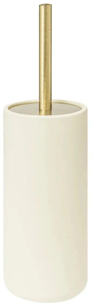 WC kefa Ivoire, krémová/so zlatými prvkami