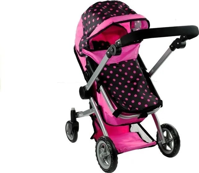 Kočík pre bábiky Alice 2 v 1 Bouncer, kočík 2 v 1