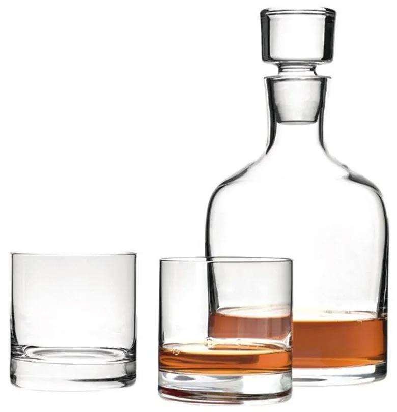 LEONARDO Karafa + 2 poháre na whisky set / 3ks