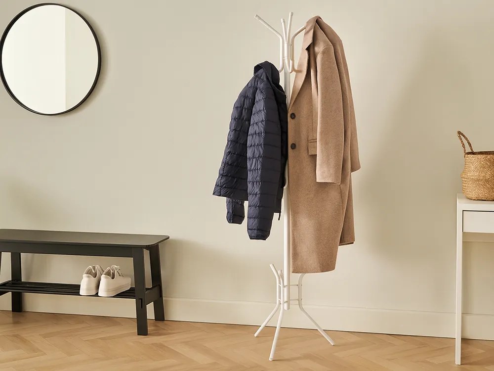 CH Stojanový vešiak Omer - biela