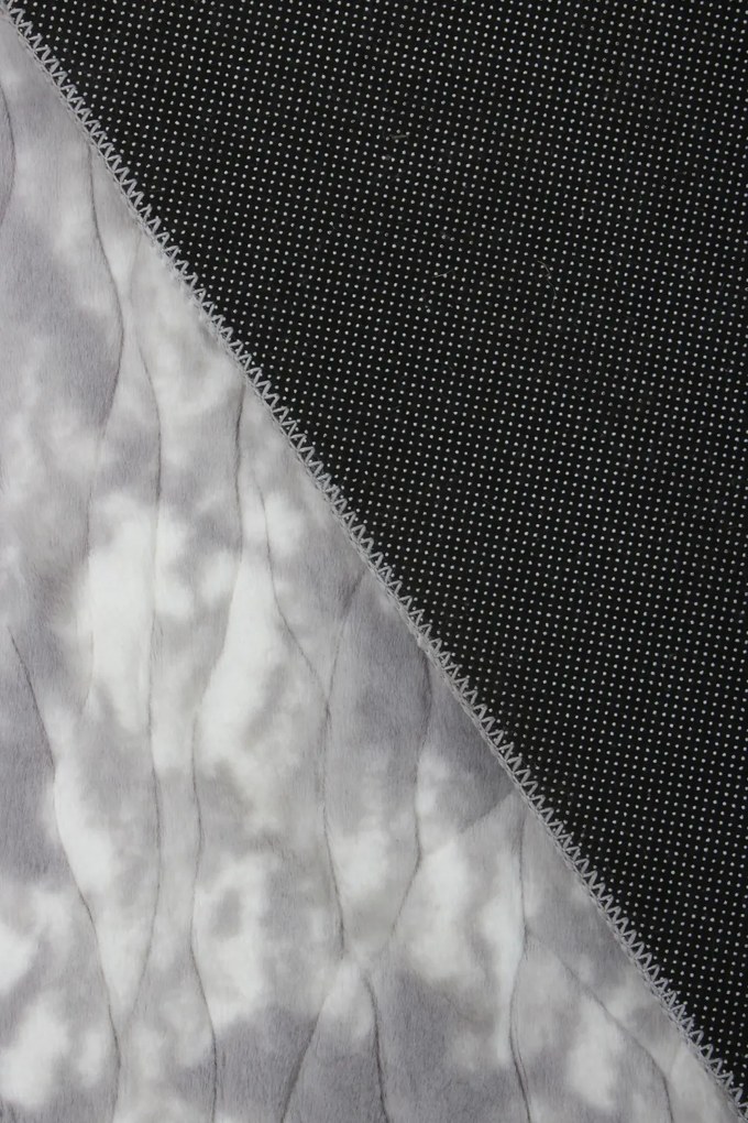 Koberec Rabbit 3D New Cawy GREY/SILVER rozmery koberec: 60x100 cm