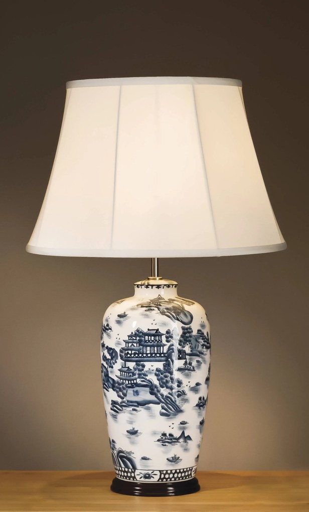 Stolní lampa Blue Trad Willow