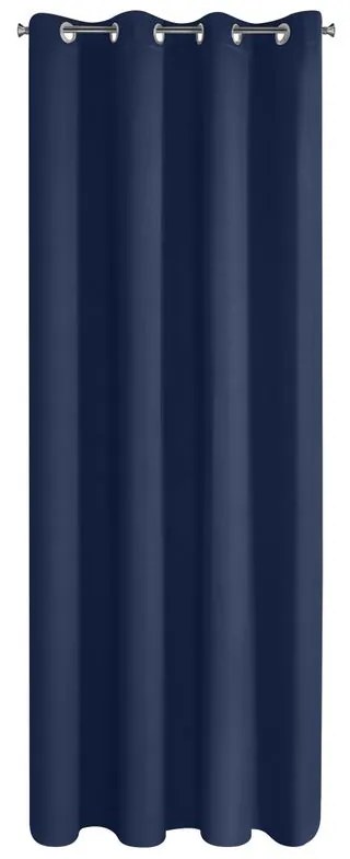 HOTOVÝ ZÁVES DESIGN91 PARISA 135X250 CM MODRÁ NAVY