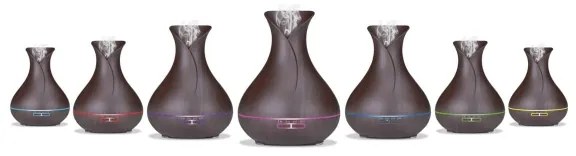 LED RGB Zvlhčovač a ionizátor vzduchu 400 ml