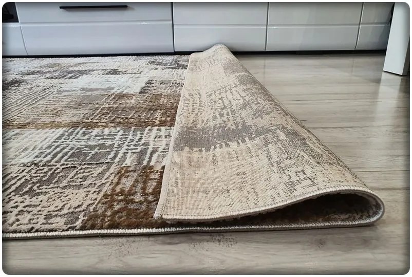 Dekorstudio Moderný koberec LUXESS vzor 33 sivý Rozmer koberca: 120x170cm