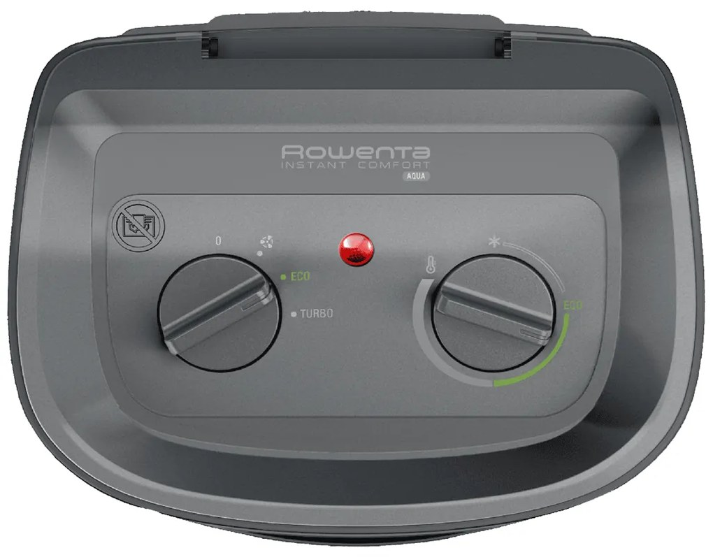 Teplovzdušný ventilátor Rowenta Instant Comfort Aqua SO6511F2 Tmavo šedý (použité)