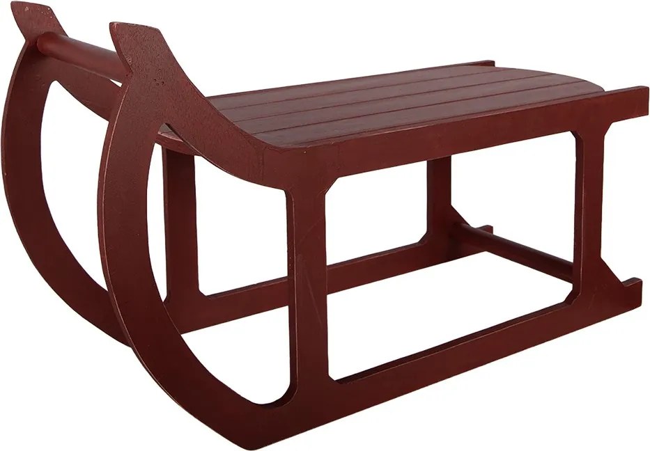 Drevené dekoračné sánky Clayre & Eef – 60*25*35 cm