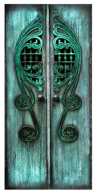 Fototapeta na dvere Emerald Gates