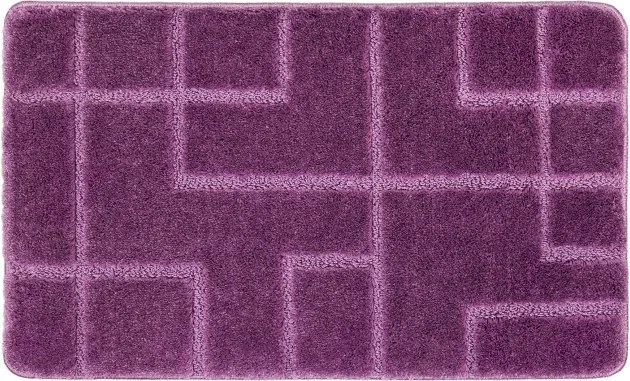 Kúpeľňový koberček INEZ fialový