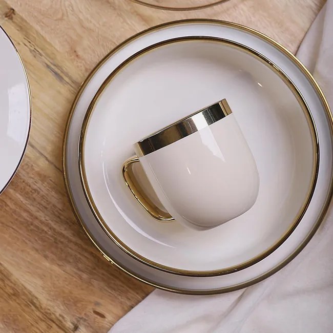 Hrnček SINNES biely 908693 280 ml