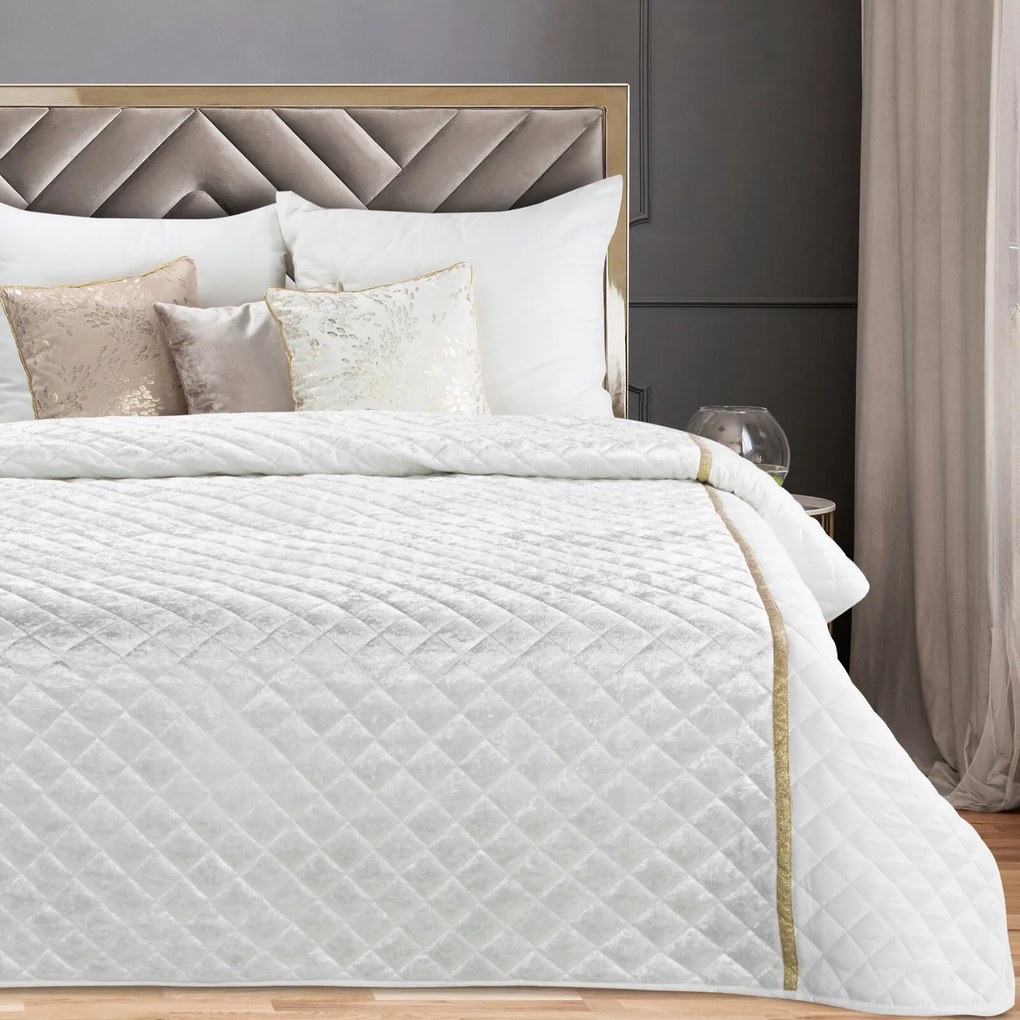 PREHOZ NA POSTEĽ KRISTIN 220X240 CM BIELY