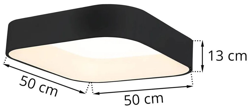 Stropné LED svietidlo Astro, 1x LED 24w, b