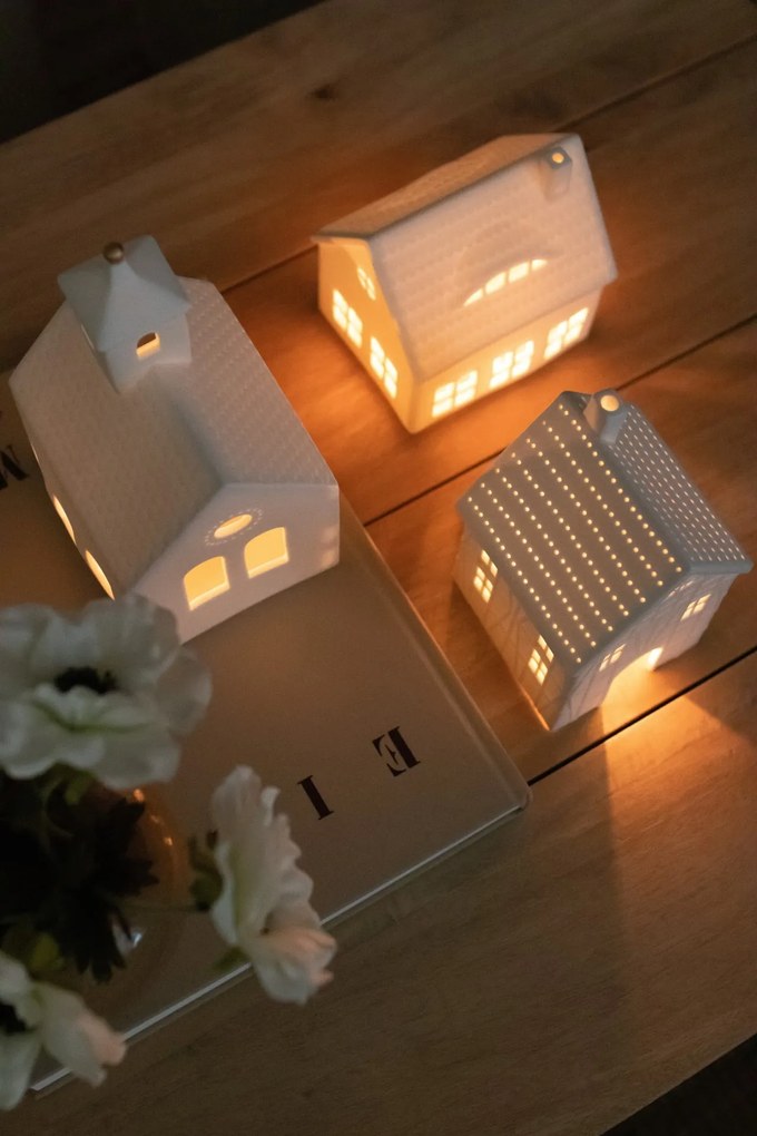 räder Porcelánový svietnik Gingerbread House