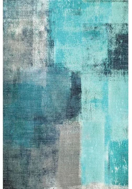 Koberec Esmarina Typ 2 160x230 cm - modrá / sivá