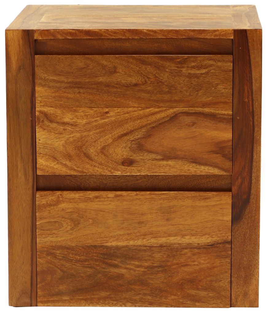 furniture-nabytek.cz - Masívny nočný stolík z dreva palisander 45x50x40