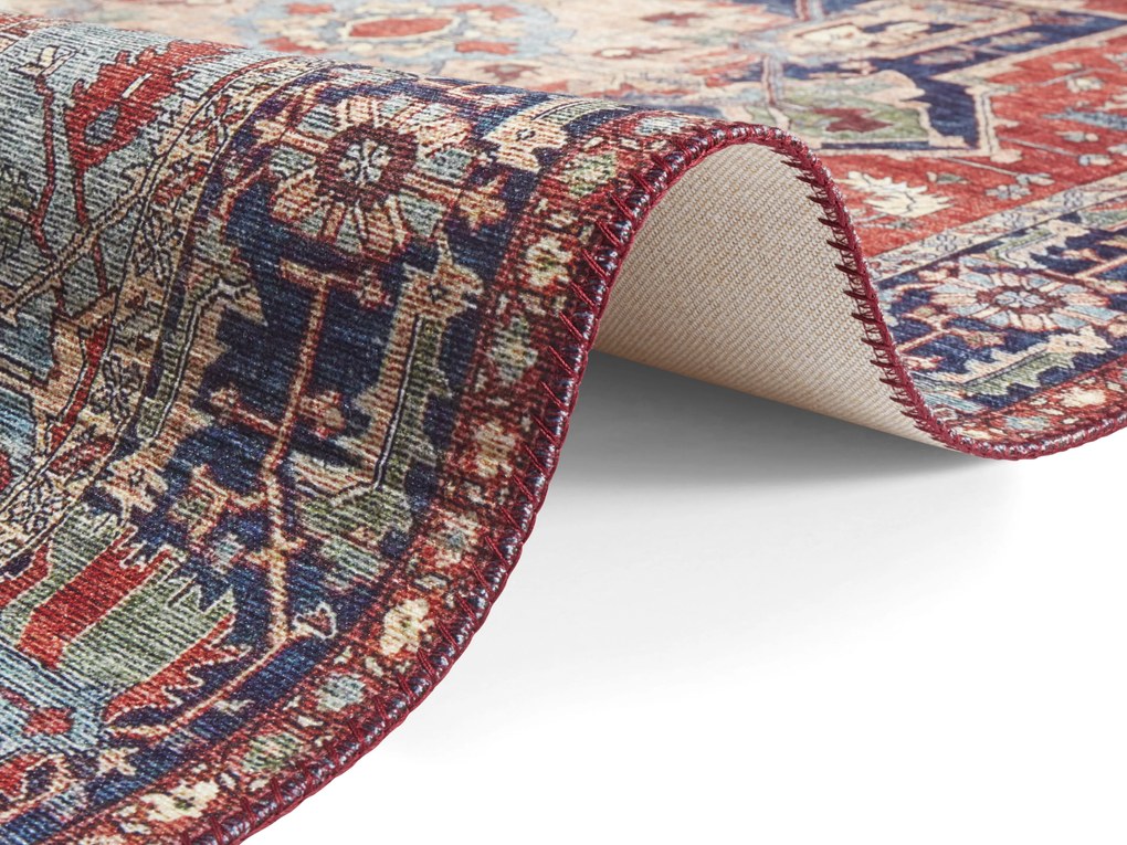 ELLE Decoration, Kusový koberec Imagination 104207 Oriental / Red z kolekcie Elle, 120x160, červená, chodba / predsieň