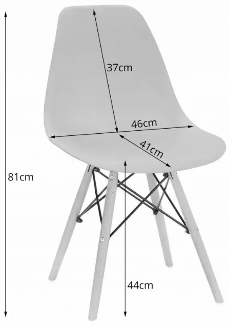 Jedálenská zostava TODI 60cm okrúhly stolový set biely + 2 stoličky OSAKA biele