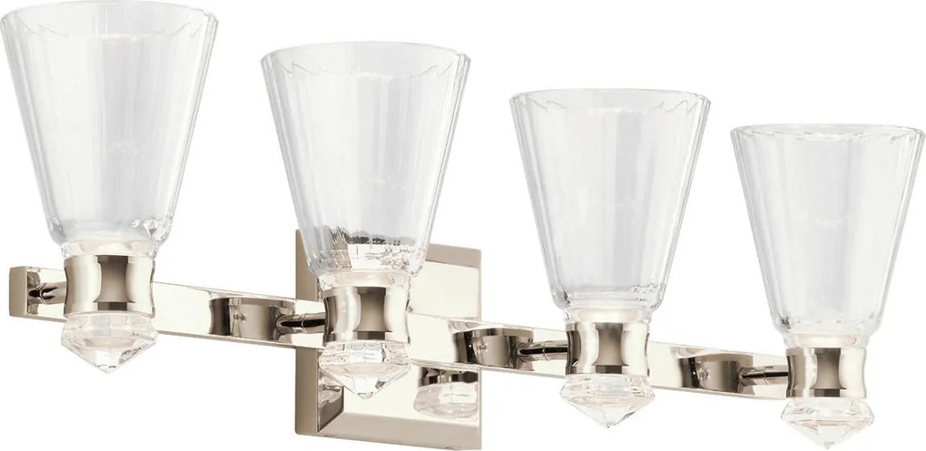 XXXLutz NÁSTENNÉ SVIETIDLO DO KÚPEĽNE, 84.8/23/16.7 cm Elstead Lighting - Online Only bytové doplnky - 009093024404