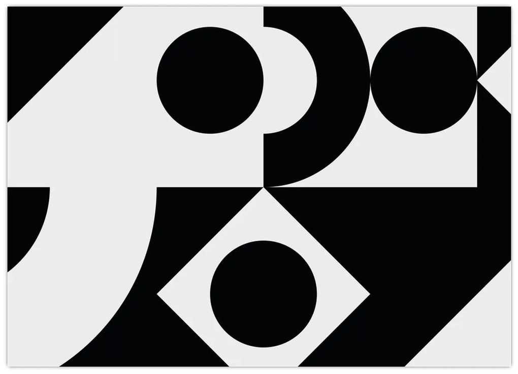 Obraz - Geometrická abstrakcia N⁰1 (70x50 cm)