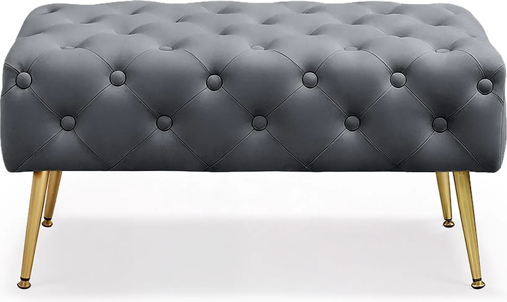 Taburet Madrid grafitový