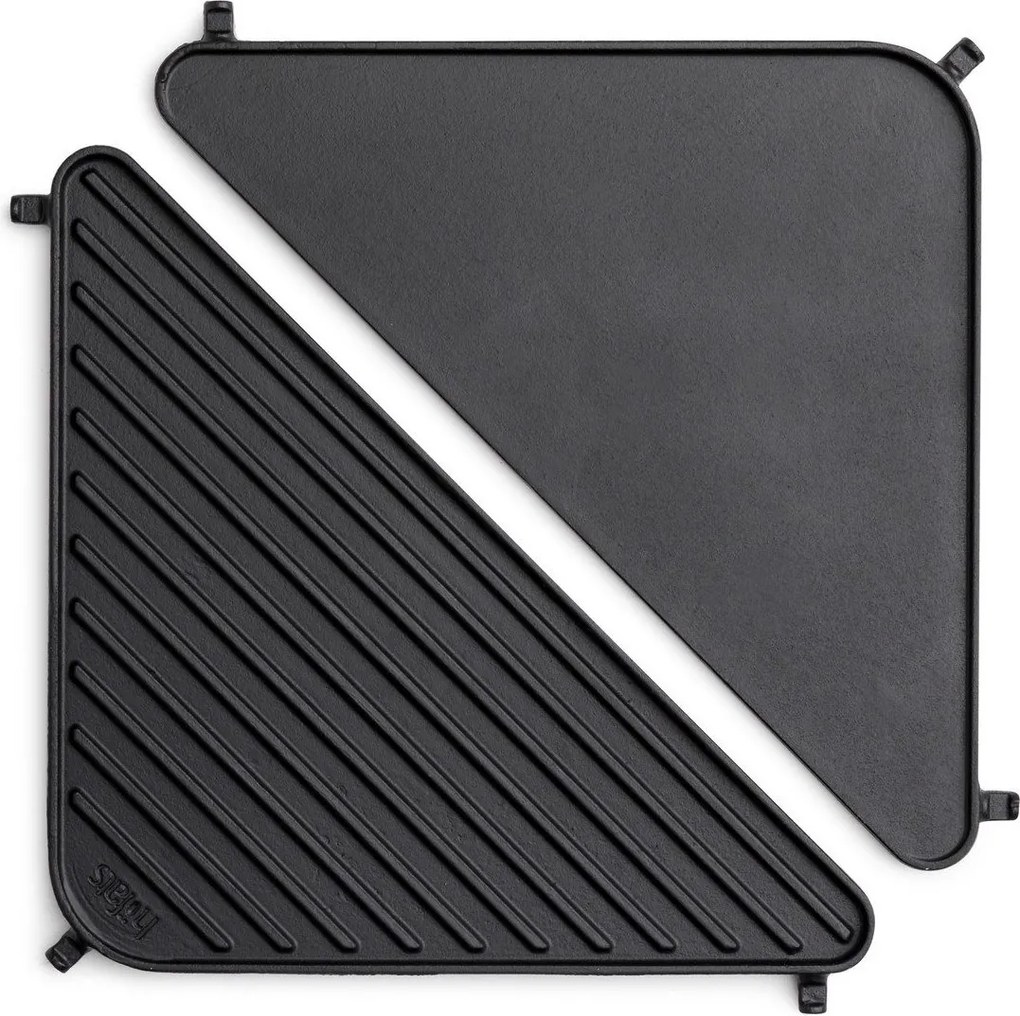 Liatinová doska na ohnisko Cube Plancha