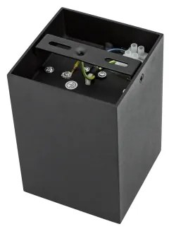 Bodové svietidlo CHLOE 1xGU10/50W/230V hranatý čierna