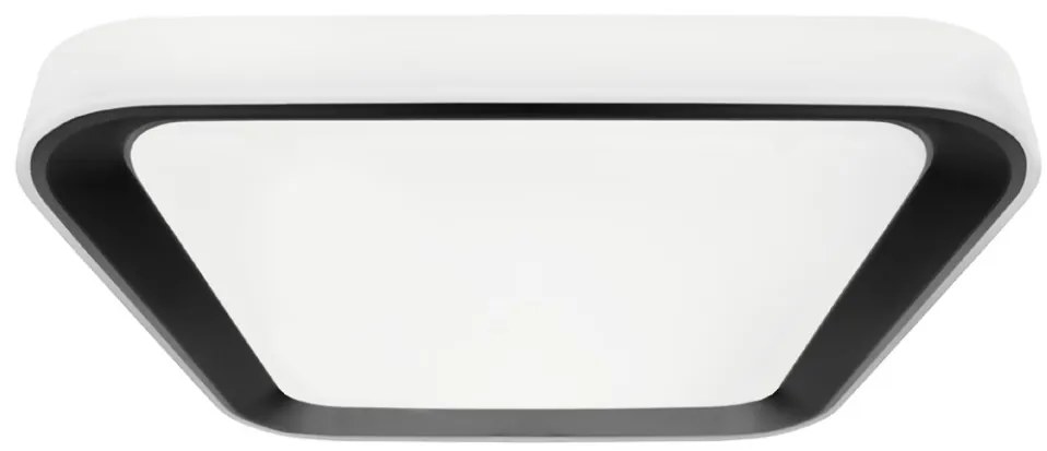 LED Stmievateľné stropné svietidlo QUADRO LED/66W/230V 3000-6000K biela/čierna + DO