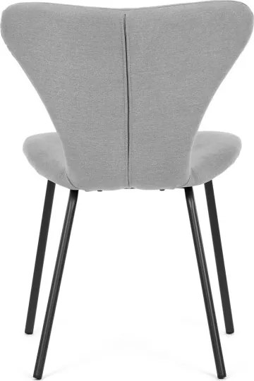 Jedálenská stolička strieborná CT-S8010 SIL2