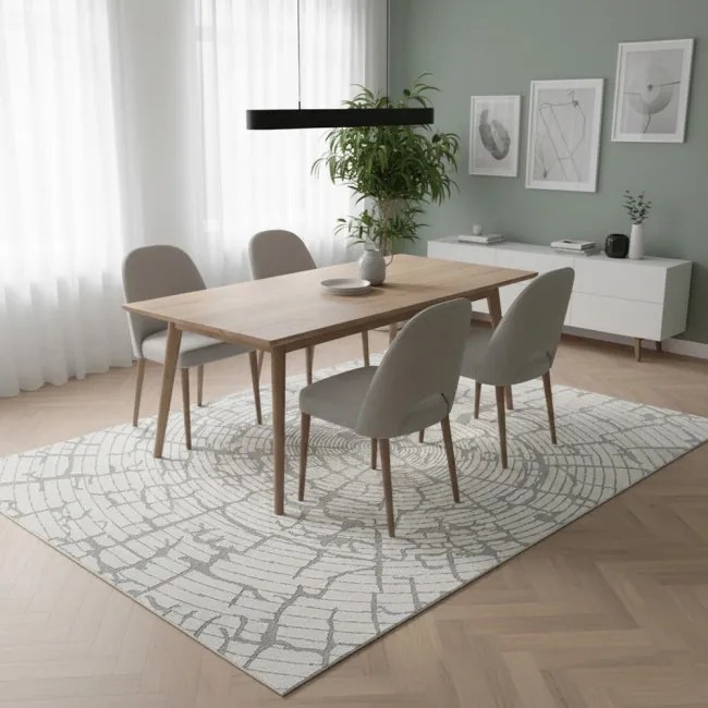 Koberec POLO peň / sivý