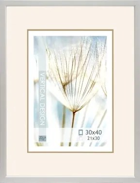 Fotorámik Giulia 30x40 cm, strieborný%
