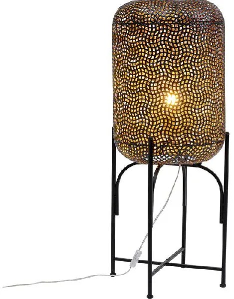 Oasis stojaca lampa čierna