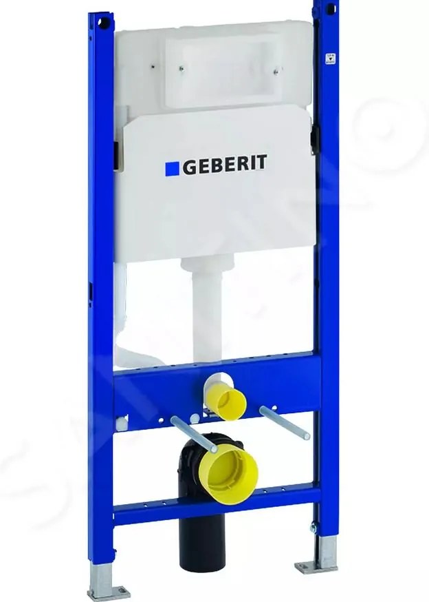 Geberit Duofix Basic pre závesné WC, so splachovacou nádržkou Delta (UP100), 111.153.00.1