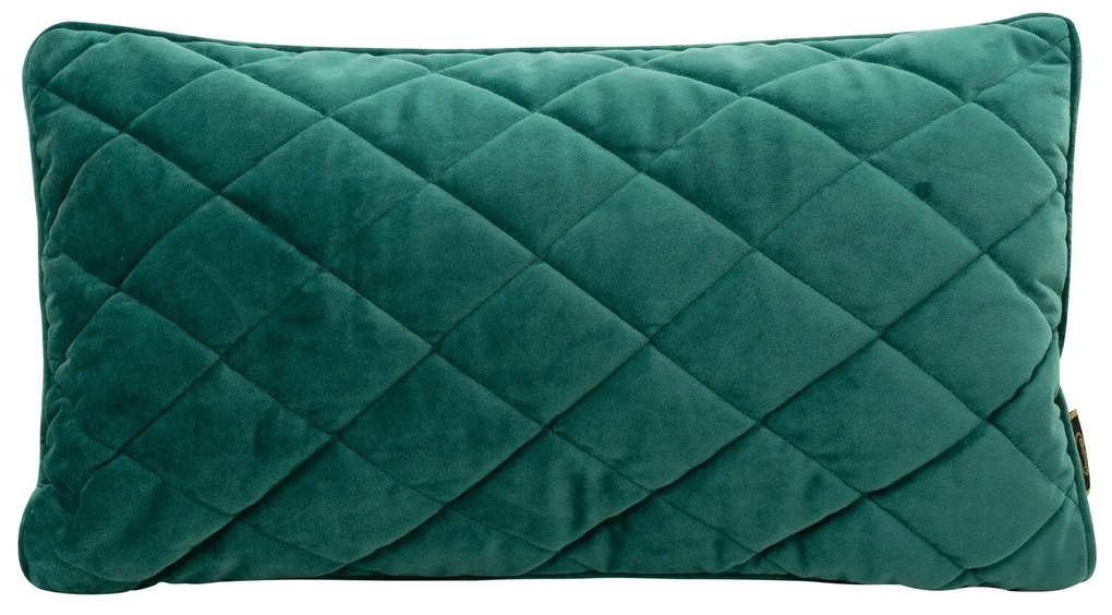 DEKORAČNÝ VANKÚŠ VELVET29 30X50 CM TMAVOTYRKYSOVÁ