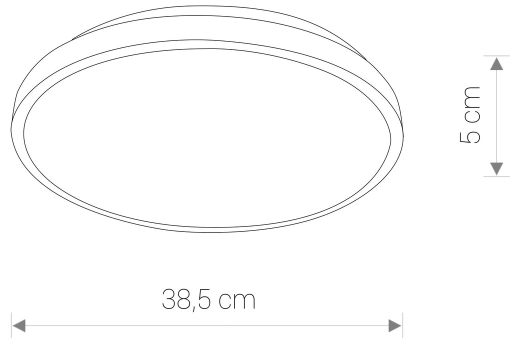 Kúpeľňové svietidlo Nowodvorski AGNES 22W 4000K 10978
