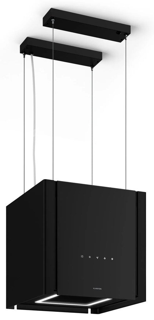 Klarstein Velaire digestor funkcia zdvíhania 40 cm, Elegantný, minimalistický, výkonný, EEC A++, 601 m³/h