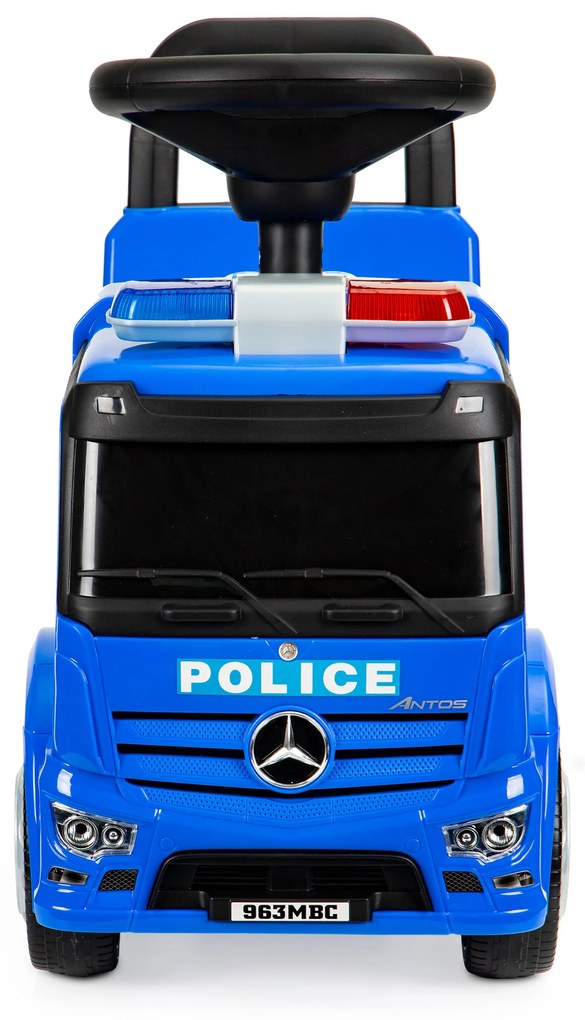 MULTISTORE Mercedes policajné auto walker + led