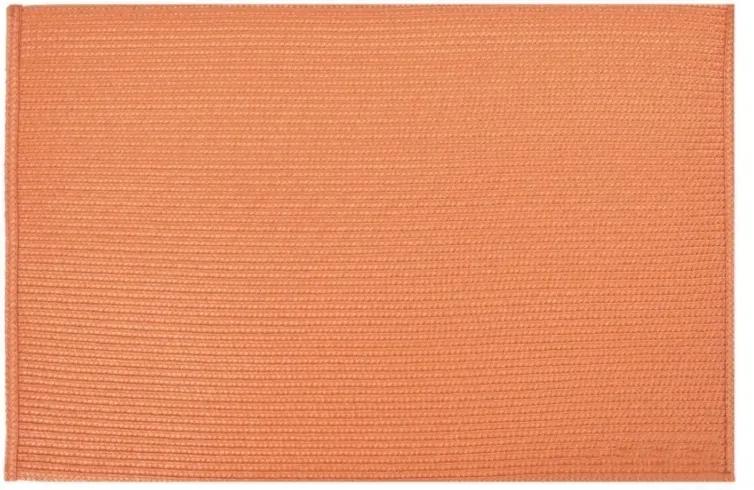 DomTextilu Prestieranie do kuchyne oranžovej farby obdĺžnikového tvaru 5378-14455  30 x 45 cm Bez motívu Oranžová