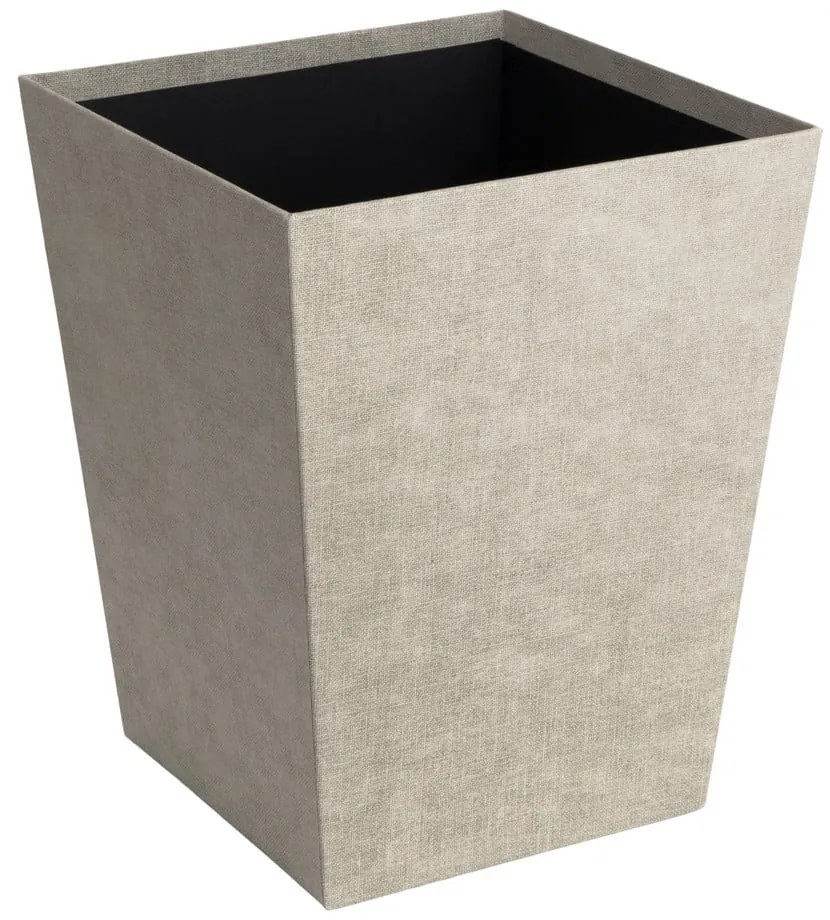 Béžový odpadkový kôš Sofia Canvas Paper Laminate – Bigso