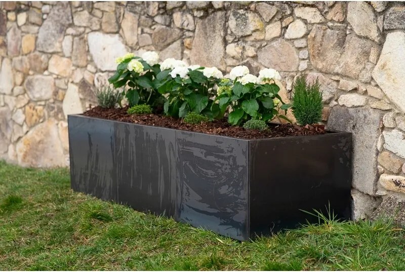 Alto Vyvýšený záhon 69 x 204 x 52 cm, corten CORGARDEN 1011