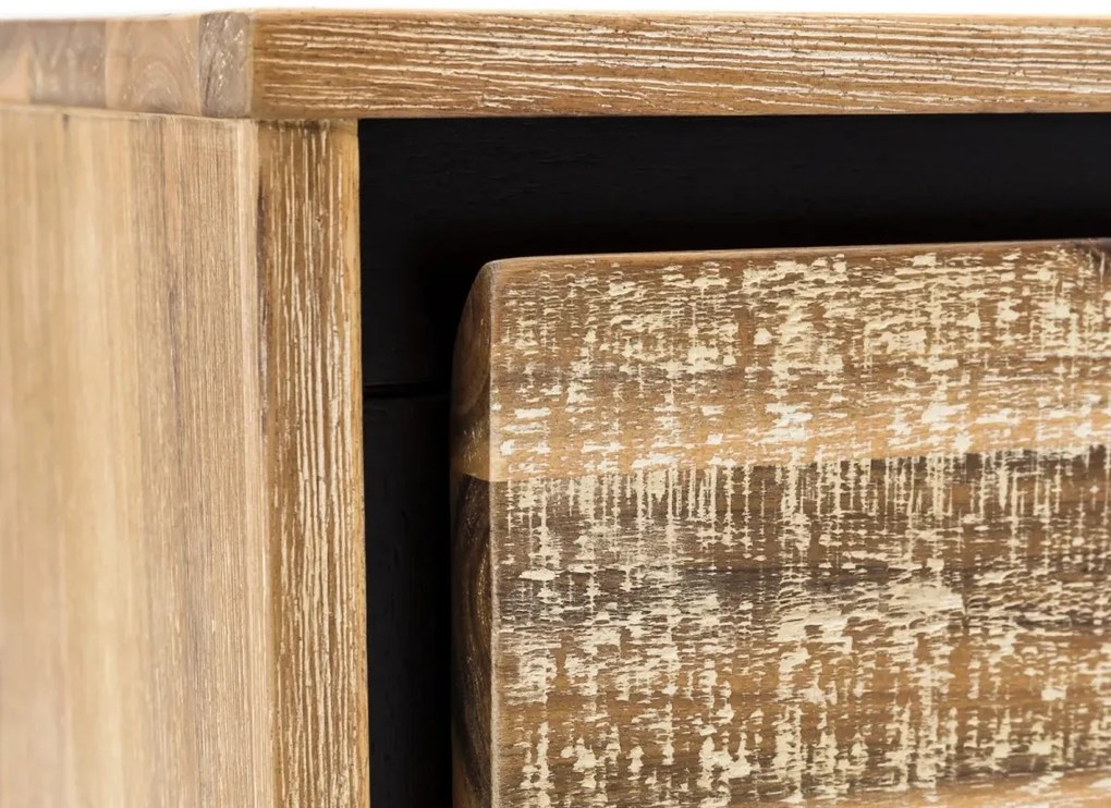 furniture-nabytek.cz - Masivní skříňka pod dřez Jolo z akácie, lakovaná, hnědá