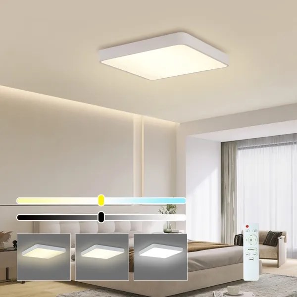 Brilagi - LED Stmievateľné svietidlo POOL SQUARE LED/48W/230V 3000-6000K 50x50 cm biela+DO