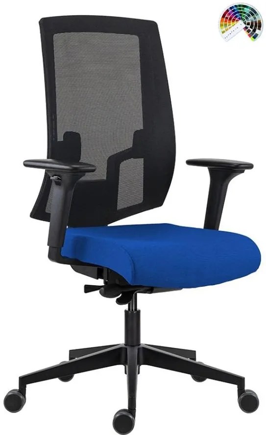 ANTARES Kancelárska stolička 2900 SYN-B LAPEL ALU čalúnenie BONDAI VISUAL