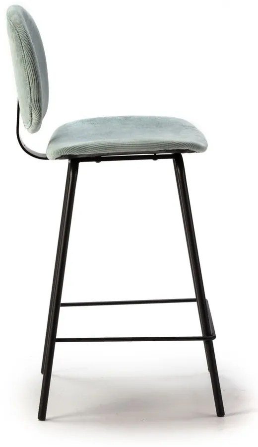 Svetlomodré barové stoličky v súprave 2 ks (výška sedadla 66 cm) Arus – Marckeric