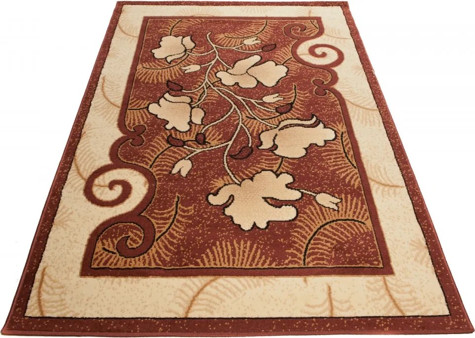 TA Koberec 4495A HNEDÝ ATLAS PP Rozmer: 180x250 cm