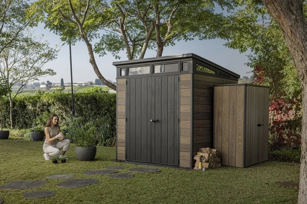 PENT Signature HORIZONTAL záhradný domček 7x7, ASHWOOD 216x216x226