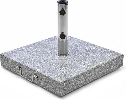 Garthen 1502 Stojan na slnečník - žula / nerezová oceľ, 50 kg